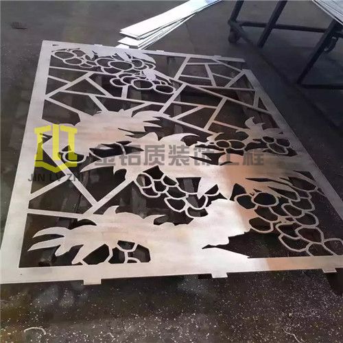藝術(shù)雕花鏤空鋁單板實圖---金鋁質(zhì)廠家生產(chǎn)加工